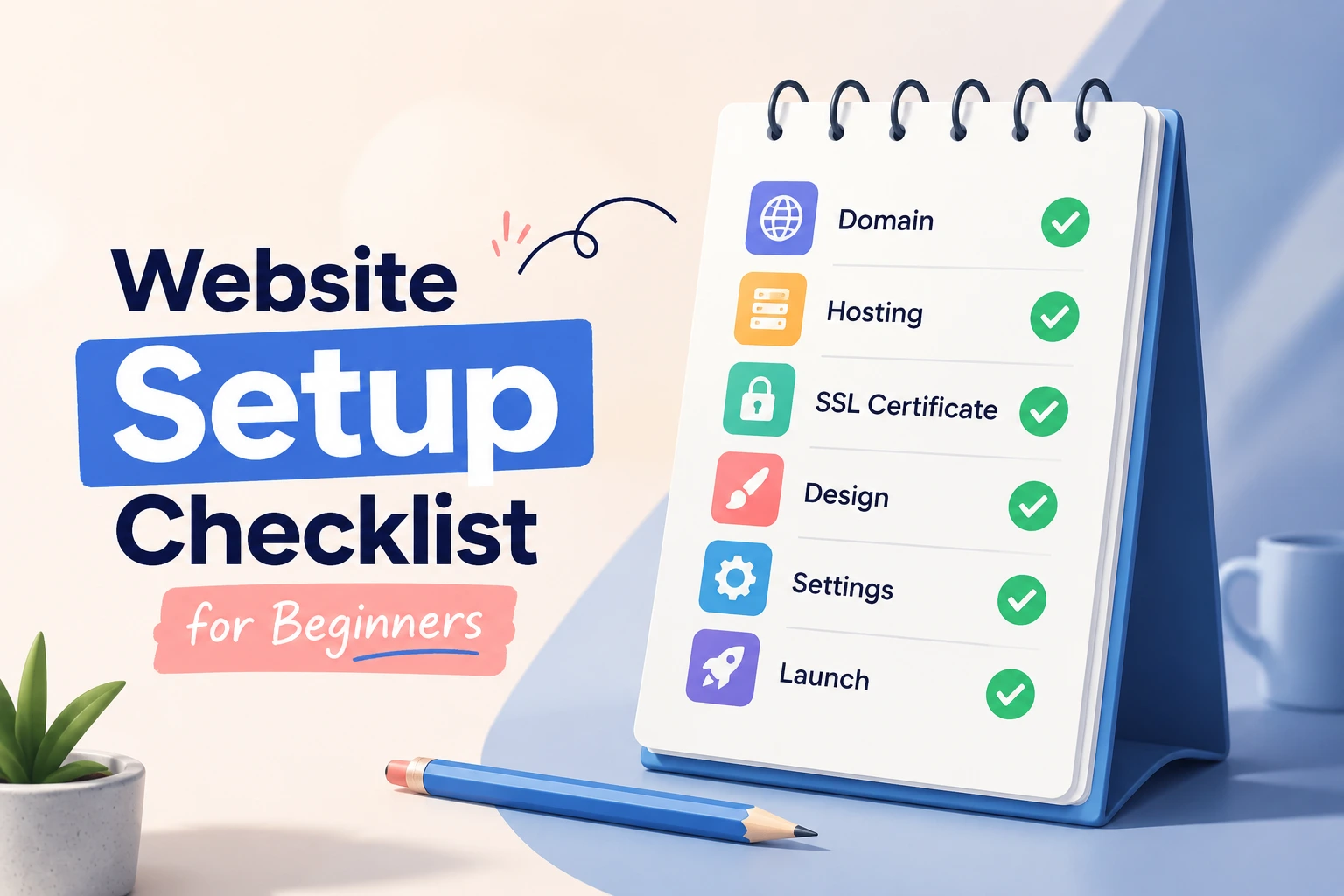 Website Setup Checklist for Beginners: A Step-by-Step Guide to Launching Successfully