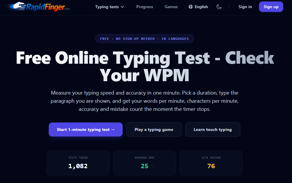 RapidFinger